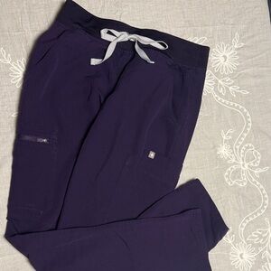 Figs Purple Jam Yola Scrub Pants - XS